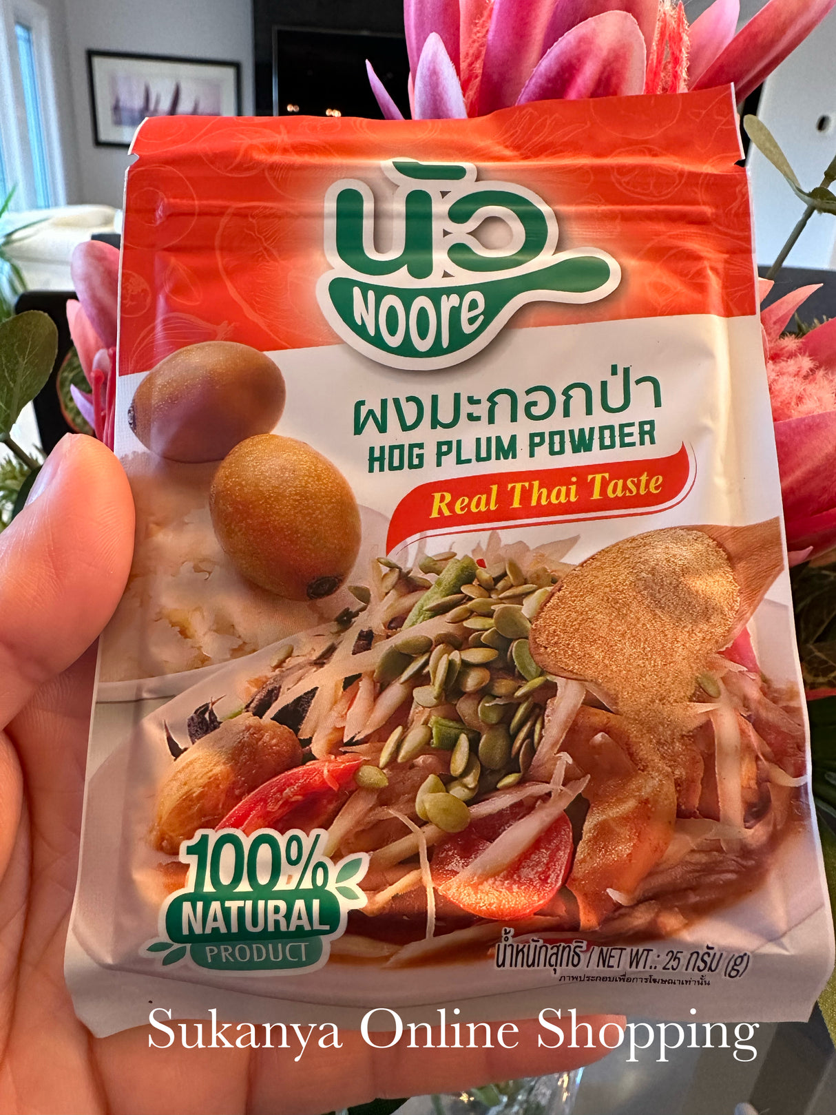 Poudre de prune de porc