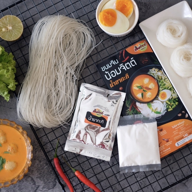 ขนมจีนน้ำยากะทิ-น้อมจิตต์