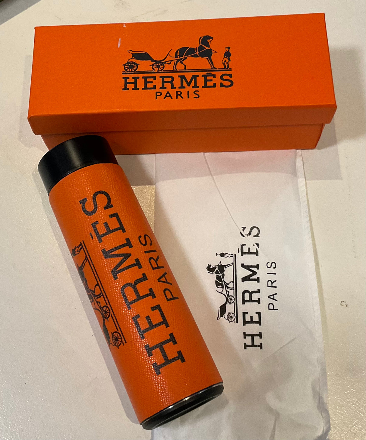 กระบอกน้ำ สุญญากาศ ร้อน-เย็น ลายBrandname