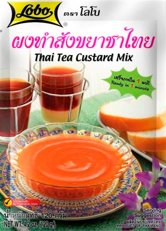 ผงทำสังขยาชาไทย - Thai Tea Custard Mix