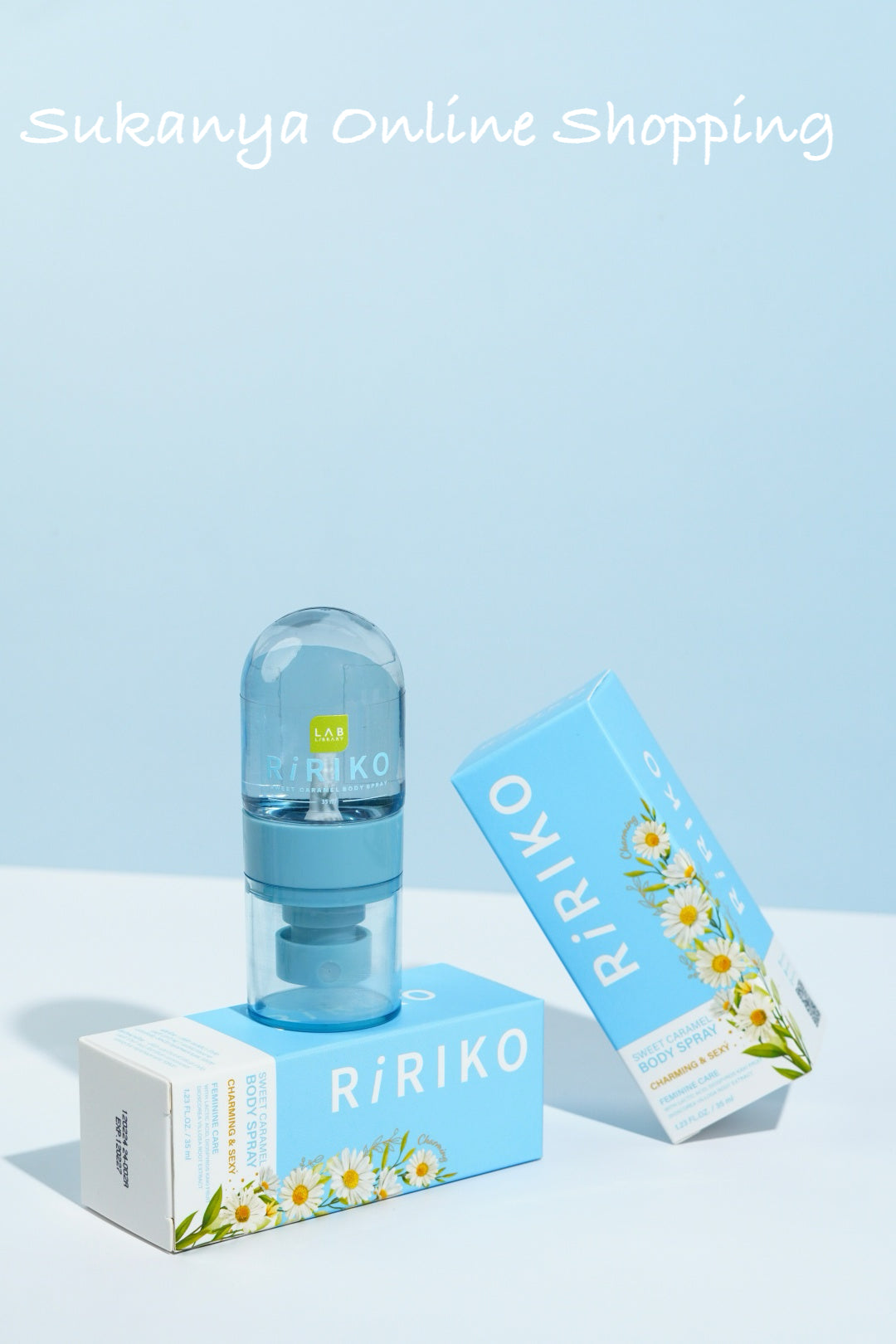 RIRIKO บอดี้สเปรย์ สเปรย์แบบสาวมั่นใจให้จุดซ่อนเร้น