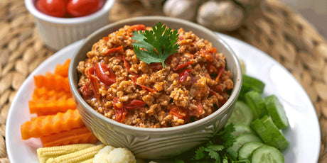 Mae Noi Chilli bean curry paste, not-yet-fried type (raw paste, cook before use), 80 g sachet