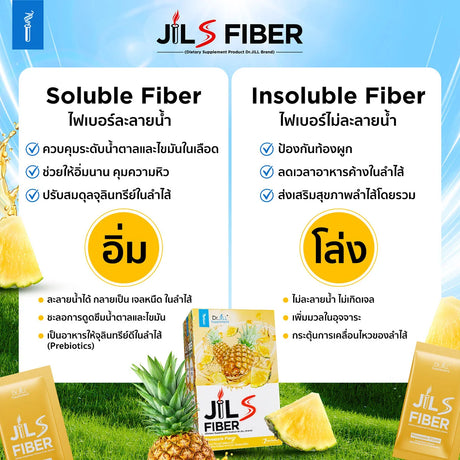 Jil S Fiber จิลเอส-ไฟเบอร์-Superfood Prebiotics Fiber