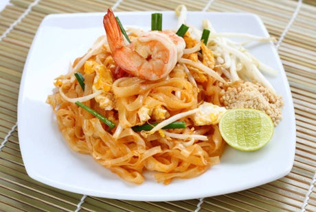 Chao Sua Kit de pad thai instantane: nouilles de riz seches avec sachet de sauce pad thai