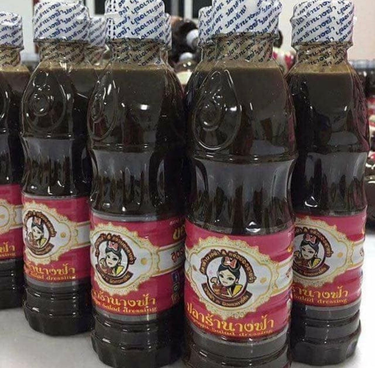 Fermented Fish Sauce- น้ำปลาร้า นางฟ้า ฝาขาว