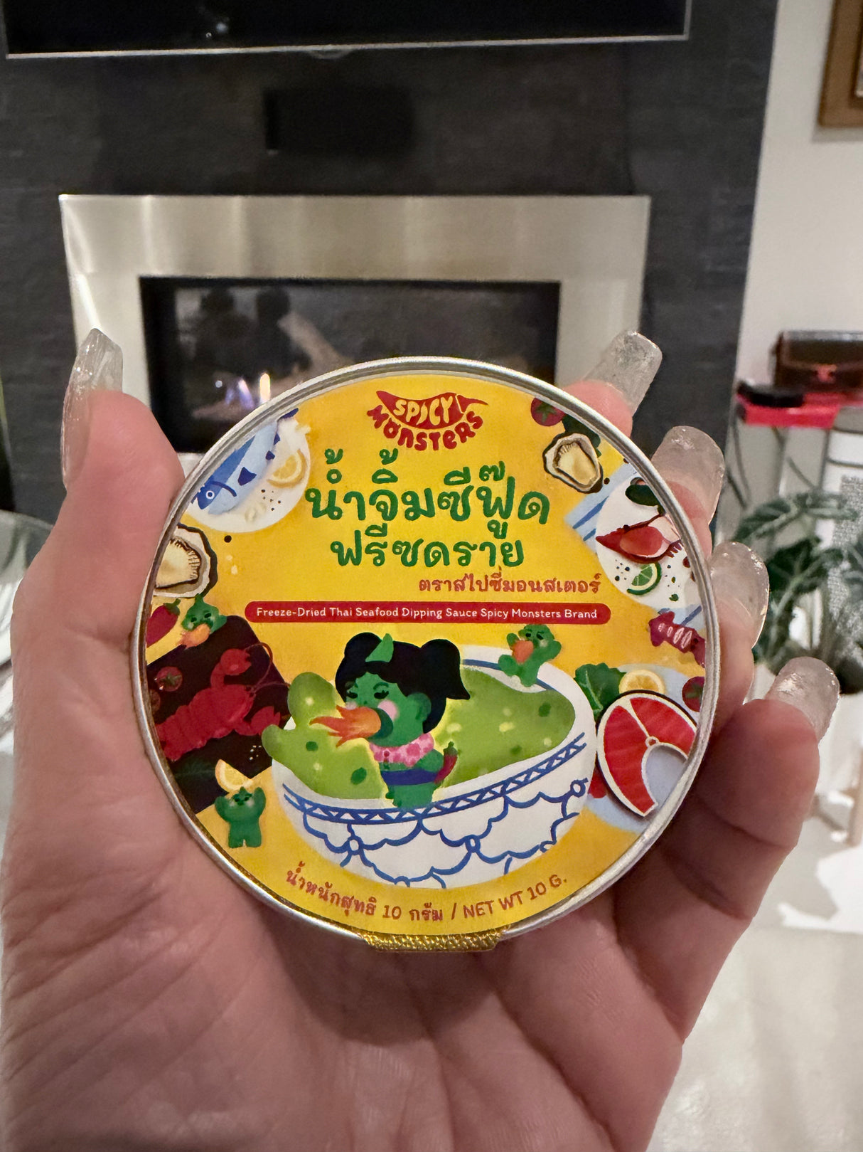 น้ำจิ้มซีฟู๊ด พร้อมทาน ใส่น้ำทานได้เลยค่ะ