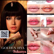 ลิปทองคำสักปากกระแตทองคำบริสุทธิ์ถึง 99% GOLDEN HYA LIP SERUM