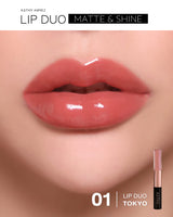 Lip duo Matte & Shine - ลิป กระแต สี 01 TOKYO