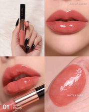 Lip duo Matte & Shine - ลิป กระแต สี 01 TOKYO