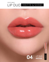 Duo pour les lèvres Matte &amp; Shine - ลิป กระแต สี 04 SEOUL
