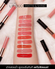 Lip duo Matte & Shine - ลิป กระแต สี 01 TOKYO