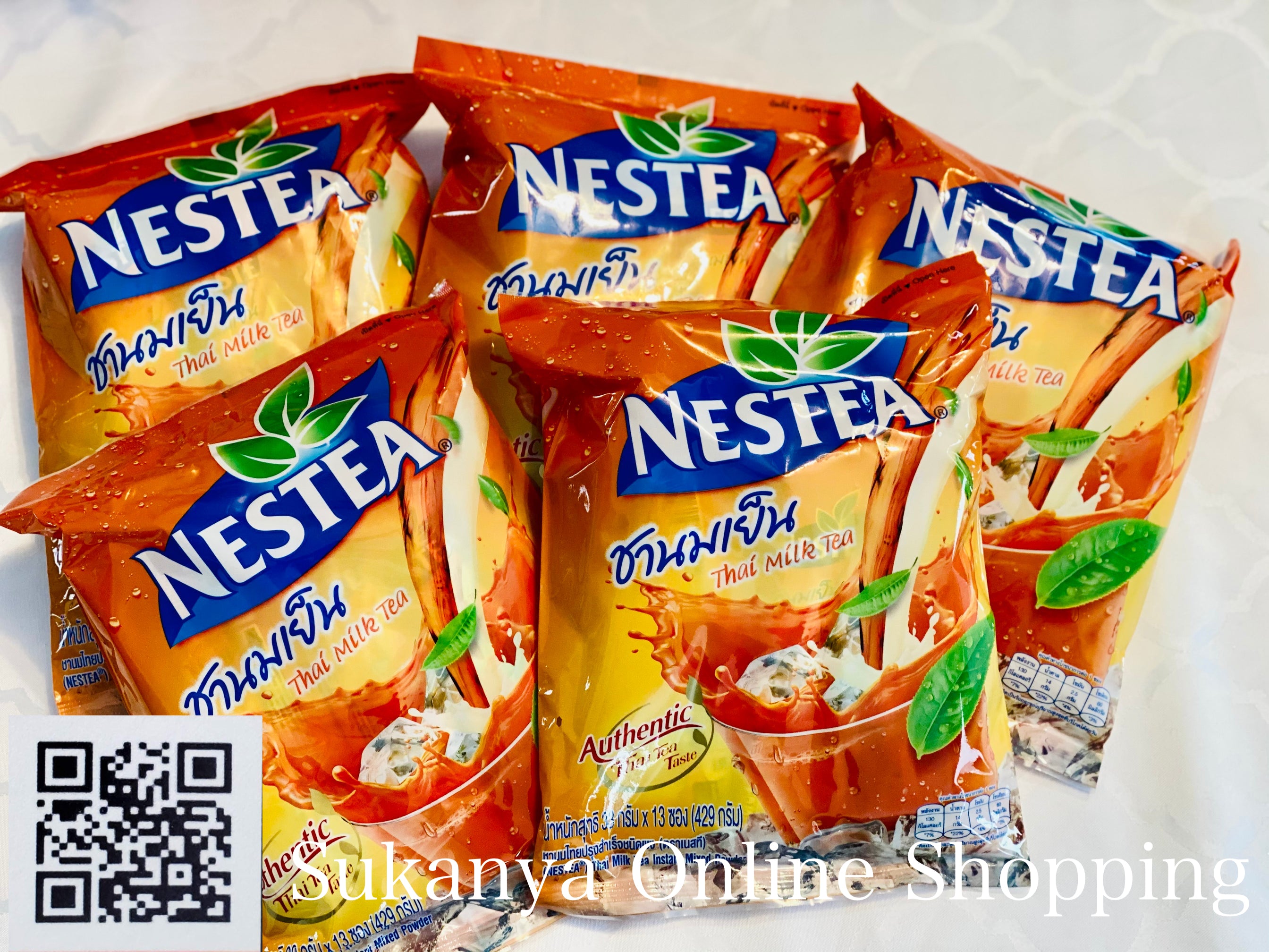 Thai Tea-NesTea 3-in-1. ชานมเย็น เนสที