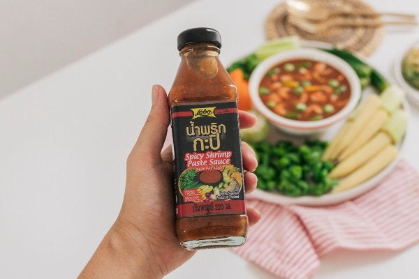 น้ำพริกกะปิ_โลโบ-Spicy Shrimp Paste Sauce LOBO