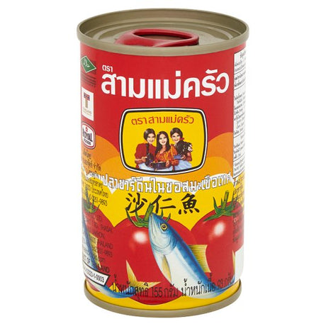 Three Lady Cooks Sardines a la sauce tomate, en conserve
