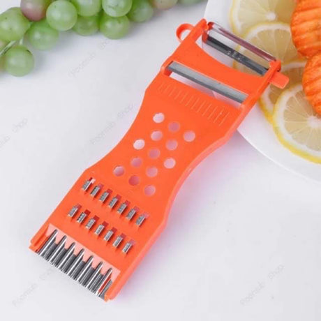 Éplucheur et râpe à julienne multilames