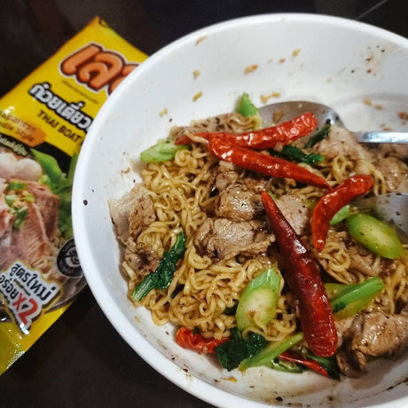 บะหมี่สไตล์ญี่ปุ่น-เลอรส- Nouilles de bateau thaïlandaises