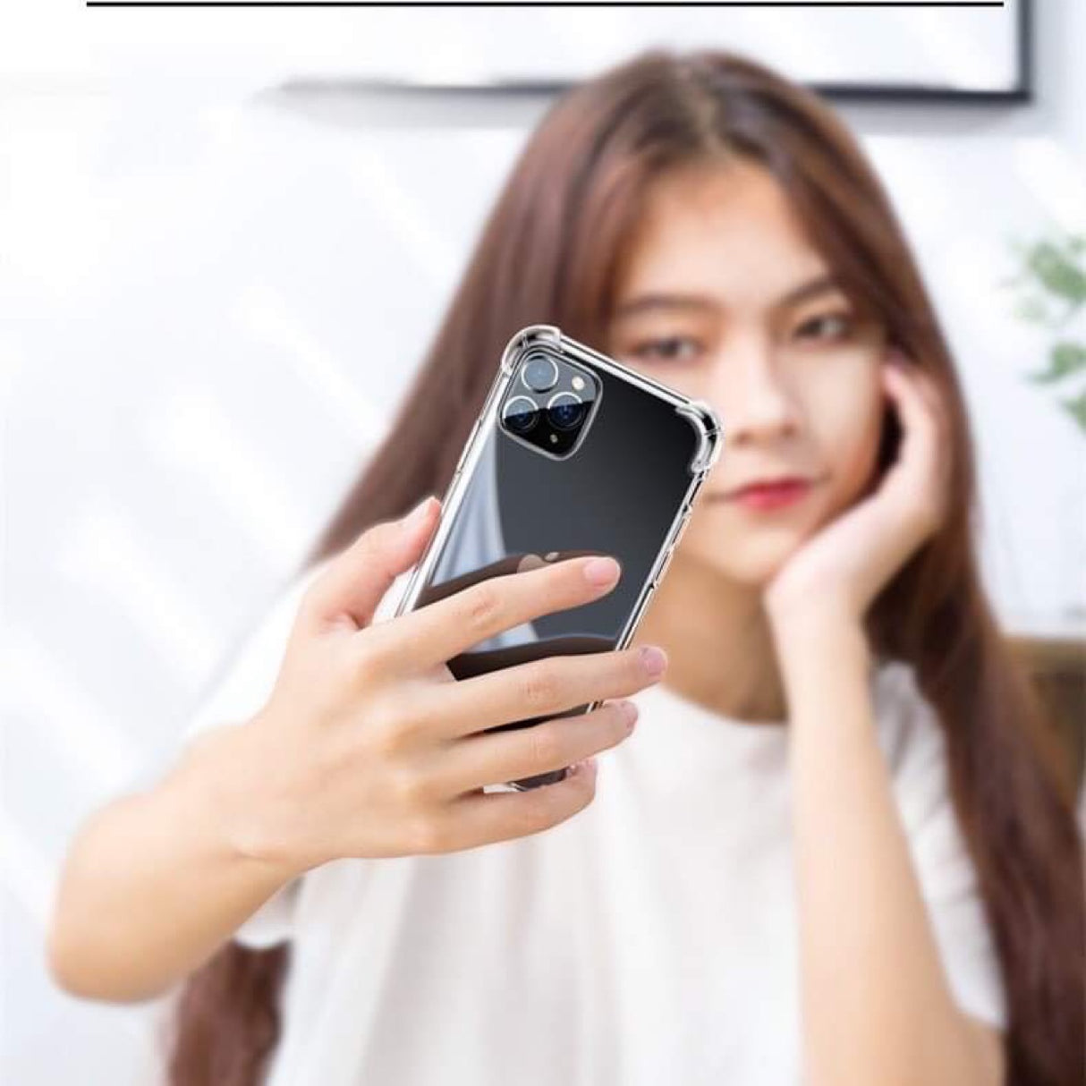 เคสโทรศัพท์ใสสำหรับ iPhone 11 Pro Max 