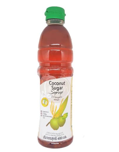 น้ำตาลมะพร้าวแท้ 100% ชนิดน้ำเข้มข้น บ้านตาลปึก 480 มล. - Coconut Sugar Syrup